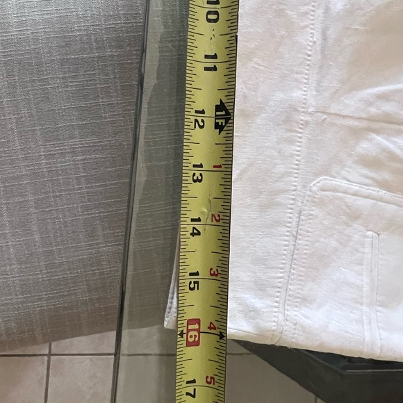 Theory mini utility short white - Picture 9 of 10